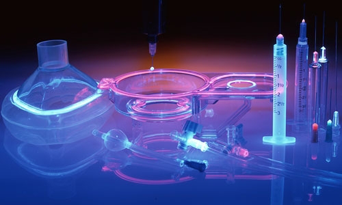 Fluorescing technology formulated into light-curable materials can aid in the quality inspection process